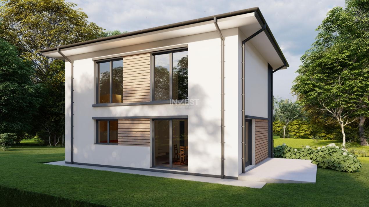 VILA INDIVIDUALA , 4 CAMERE, 2 BAI ,105MP UTILI, ROND TLT VOROVESTI - 2