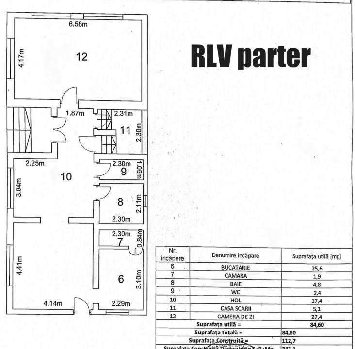 Casă 6 camere D+P+M-217 mp utili, 515 mp curte, Zona  Cartier Kogalniceanu 