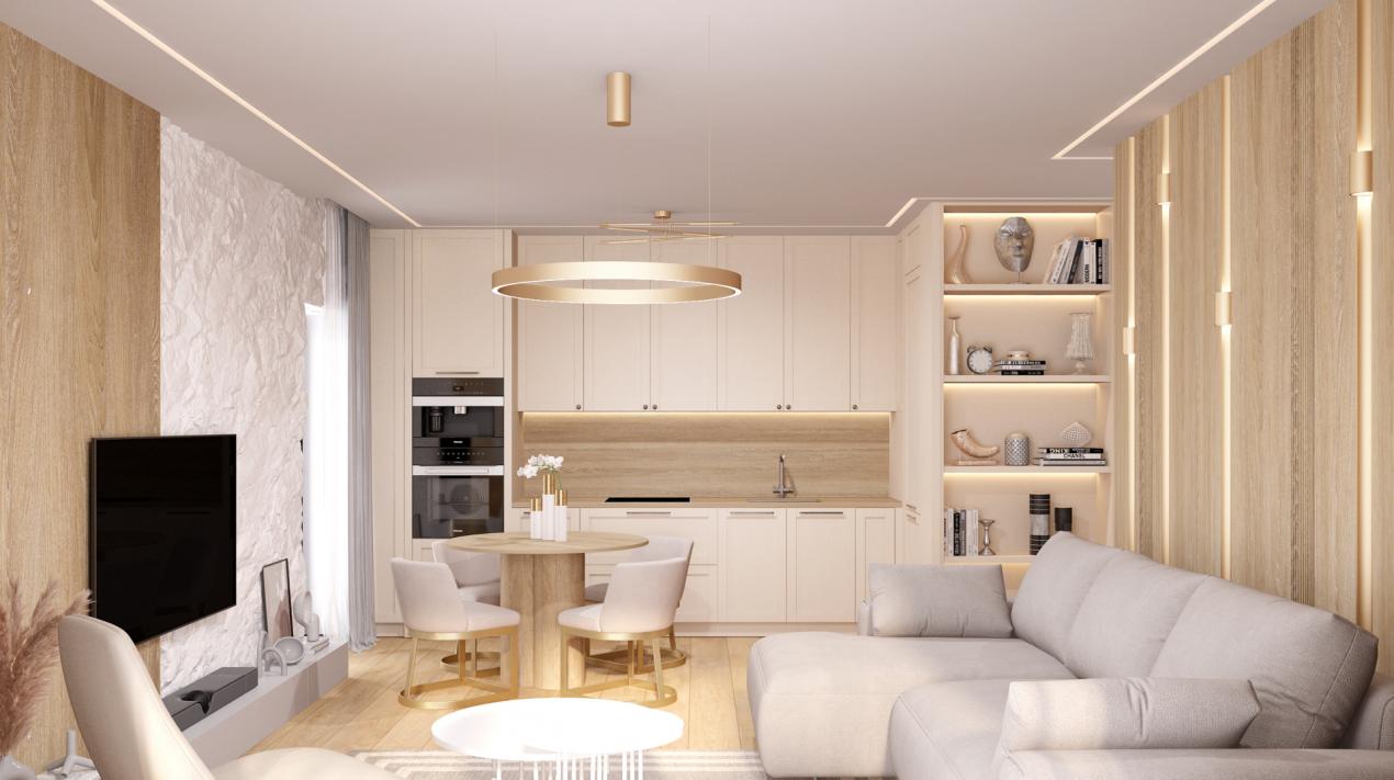 Apartament de 2 camere bloc boutique - langa Palatul Parlamentului