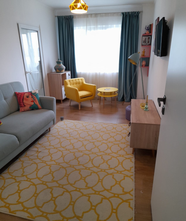 Apartament 2 camere decomandate, 62 mp utili, zona Campului Manastur