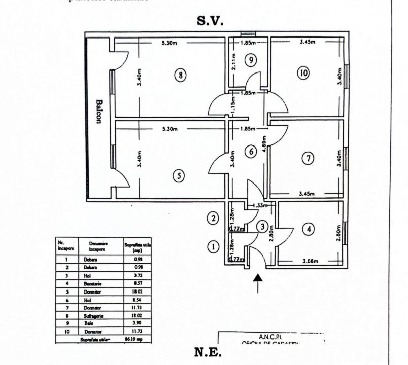COPOU- Apartament cu 4 camere  - 8