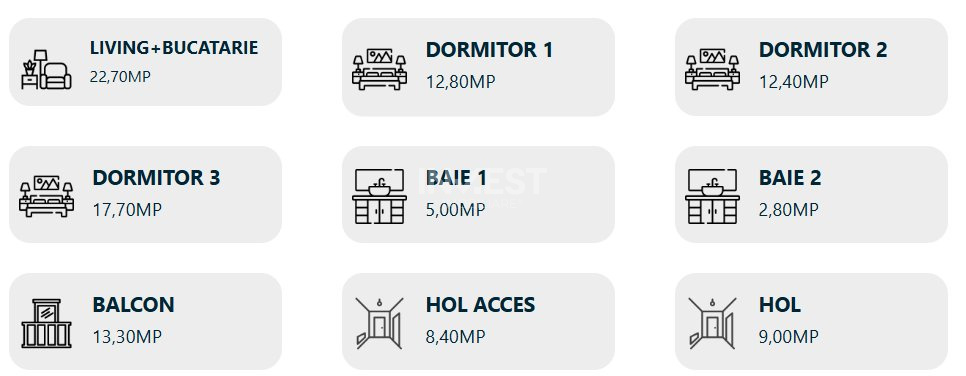 APARTAMENT 4 CAMERE, 103 MP, ETAJ INTERMEDIAR, NICOLINA, COMISION 0% !!!! - 14