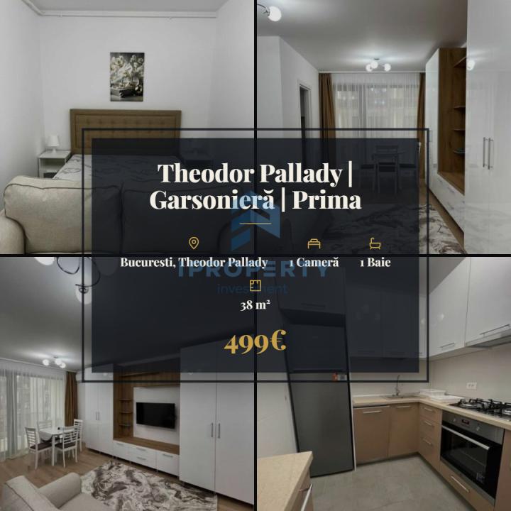 Theodor Pallady | Garsonieră | Prima Inchiriere | Centrala Proprie - fotografie proprietate 1