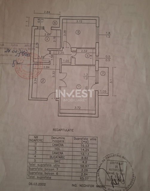De vanzare, 2 camere decomandat, zona Moara de Foc -Autocenter, Iasi - 11