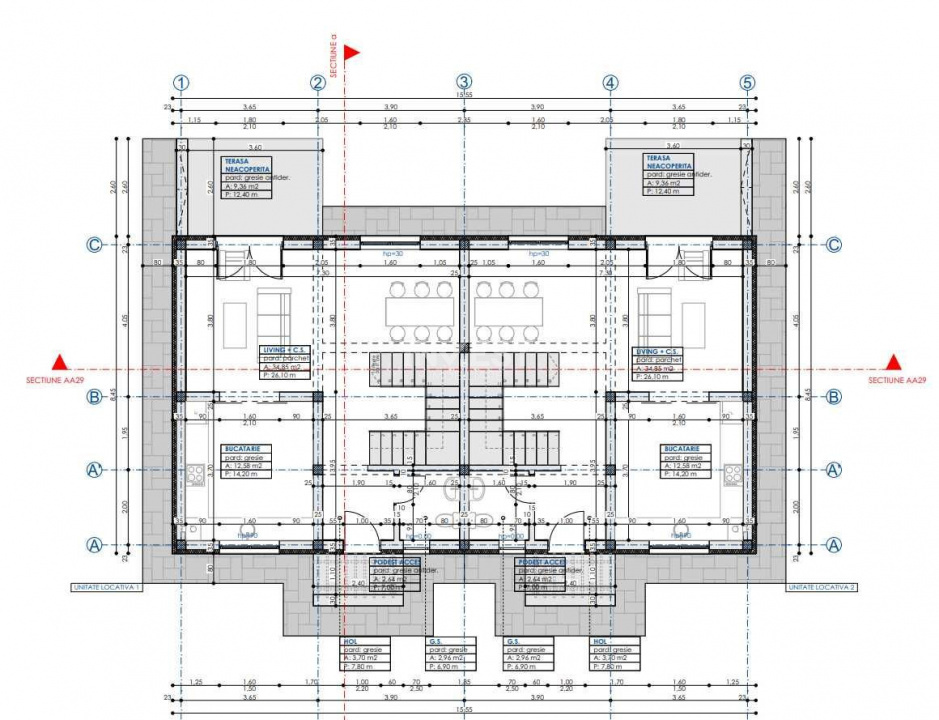 Casă Tip Duplex 4C Valea Lupului-Iași COMISION 0% - 2