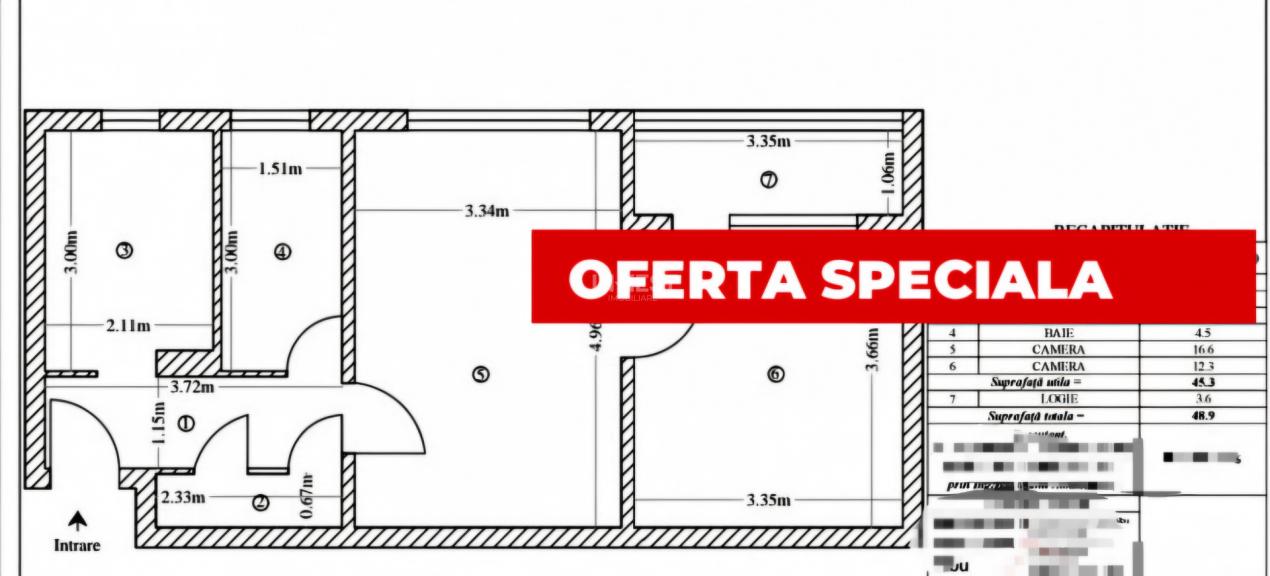 Apartament 2 camere-Podu Ros-Socola-bloc fara risc - 1