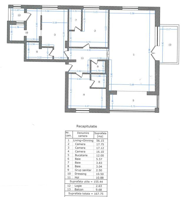 4 camere premium - zona Herastrau, bloc exclusivist — imaginea 2