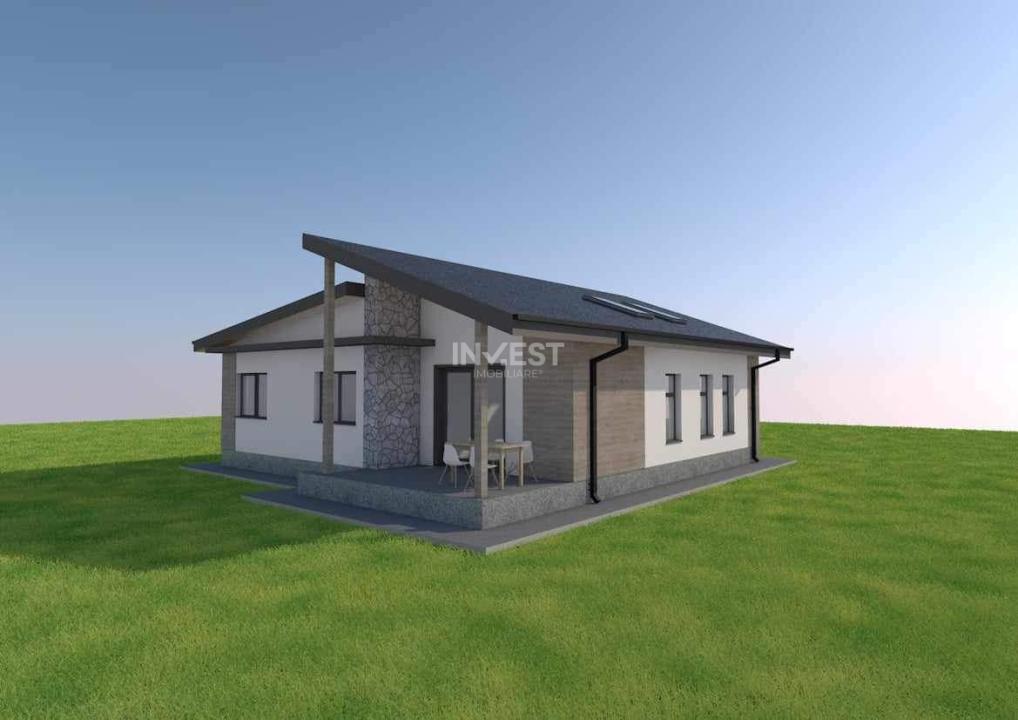 CASA INDIVIDUALA , 4 CAMERE, 450 MP TEREN, ZONA VOROVESTI-Miroslava - 1
