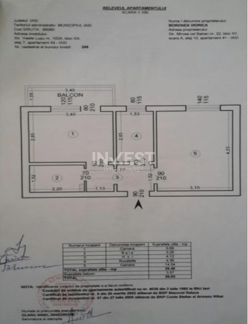 Apartament 2 camere-Tătărași Sud- Ideal pentru locuit sau investiție - 10