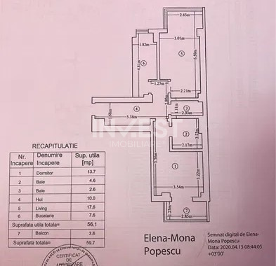 Apartament 2 camere-2 bai-Iulius Mall - 9