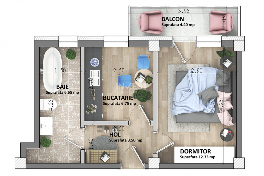 Apartament 1 camera, decomandat, ASTORIA, COMISION 0% - 5