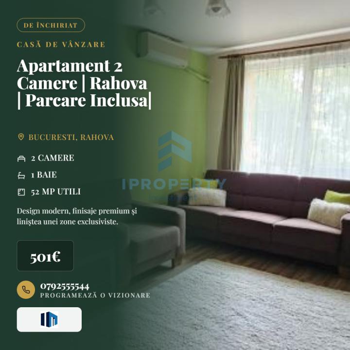 Apartament 2 Camere | Rahova | Parcare Inclusa|  - fotografie proprietate 1