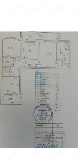 Iancului 4 Camere 100 Mp Etaj 13/14 Mobilat Complet  - fotografie proprietate 6