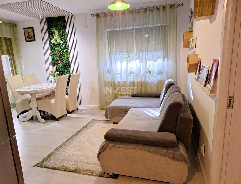 Apartament cu 3 camere și grădină + 2 locuri de parcare în zona Bucium