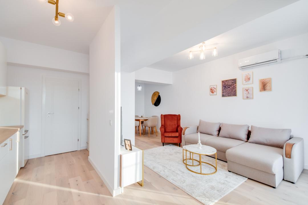 Apartament nou, 2 camere, în First Estates Pipera | Mutare imediată — imaginea 8