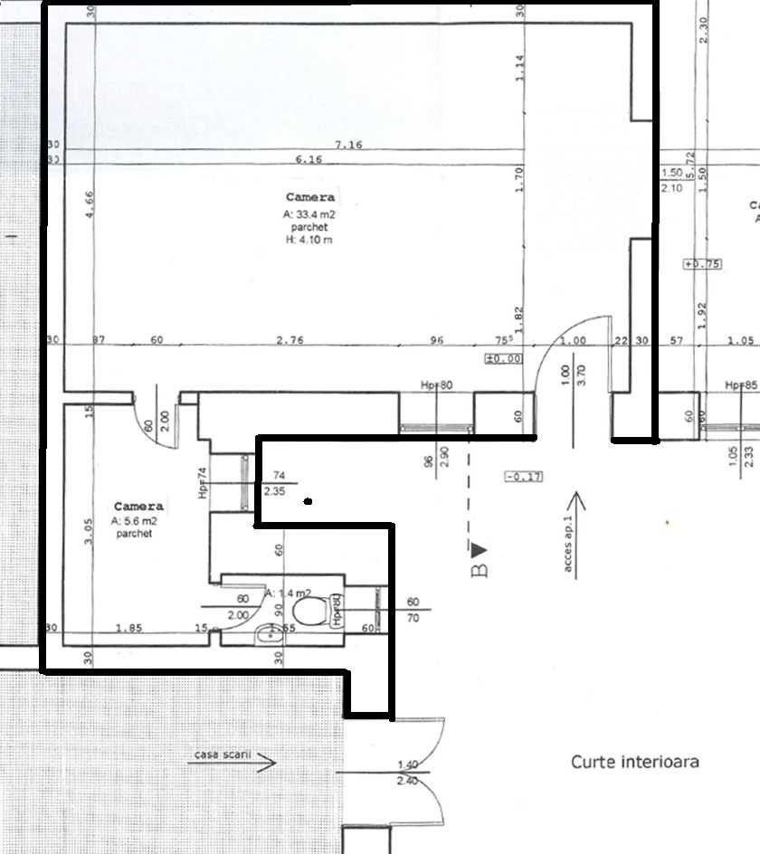 De vanzare apartament 1 camera Piata Unirii - Image 5