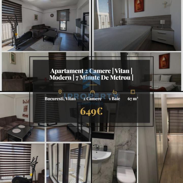 Apartament 2 Camere | Vitan | Modern | 7 Minute De Metrou |  - fotografie proprietate 1