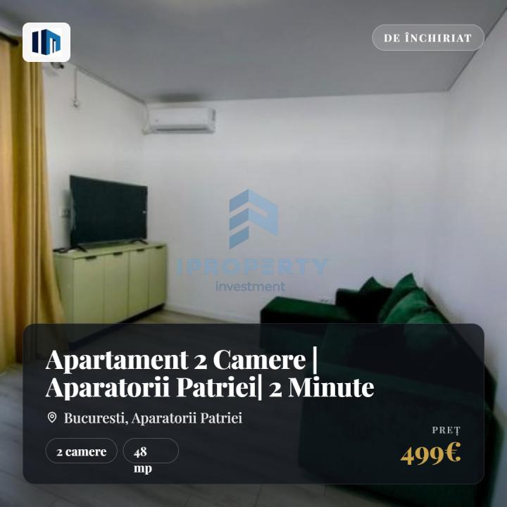 Apartament 2 Camere | Aparatorii Patriei| 2 Minute De Metrou| Bloc Nou| - fotografie proprietate 1
