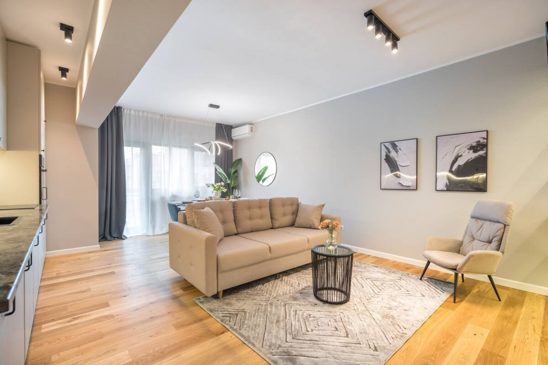 Apartament de lux cu 3 camere, 88 mp utili + 2 terase, Calea Victoriei — imaginea 4