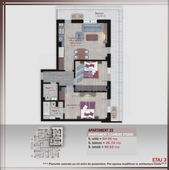 Vânzare Apartament 3 camere în Wek Residence - Theodor Pallady - fotografie proprietate 22