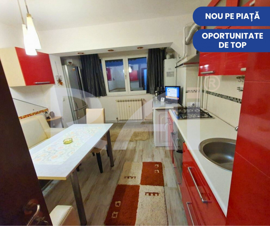 Gata de mutat! 3 camere mobilat și utilat la cheie, 74,21 mp | Piața Gării