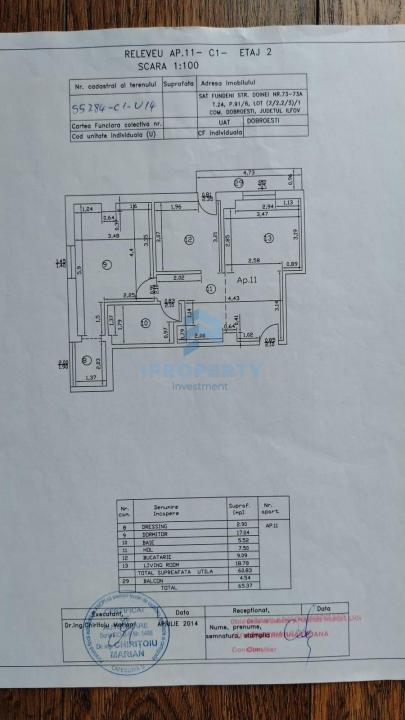 Apartament 2 Camere Dobroesti Doinei Cu Balcon si Parcare  - fotografie proprietate 12
