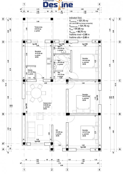  Casa  104mp, 157.990 €, Valea Adanca