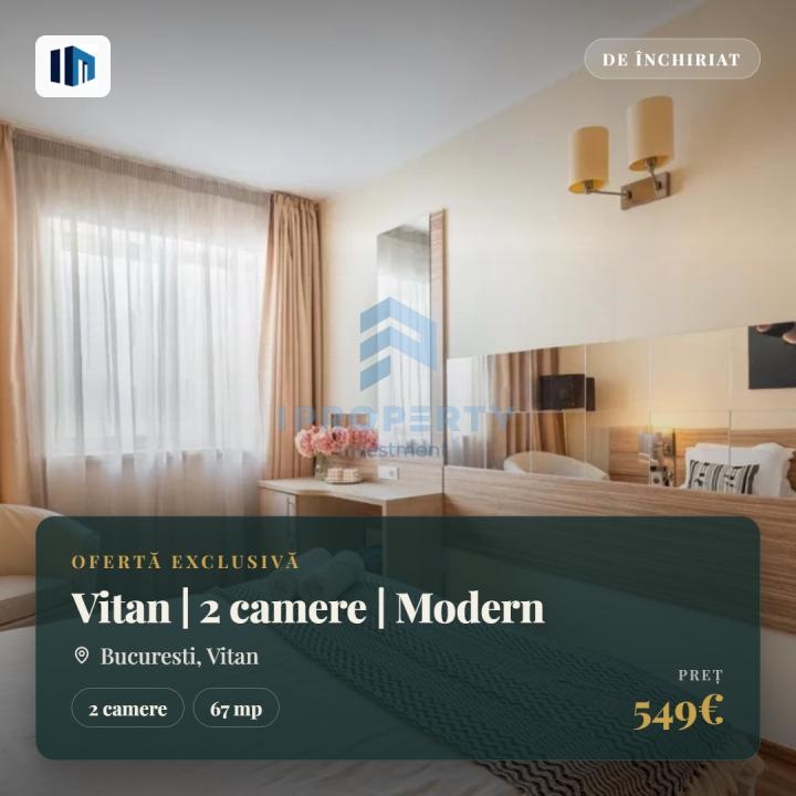 Vitan | 2 camere | Modern - fotografie proprietate 1