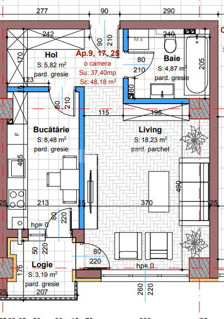 COMISION 0% , APARTAMENT 1 CAMERA DECOMANDAT , ZONA 5 DRUMURI VALEA ADANCA - 1