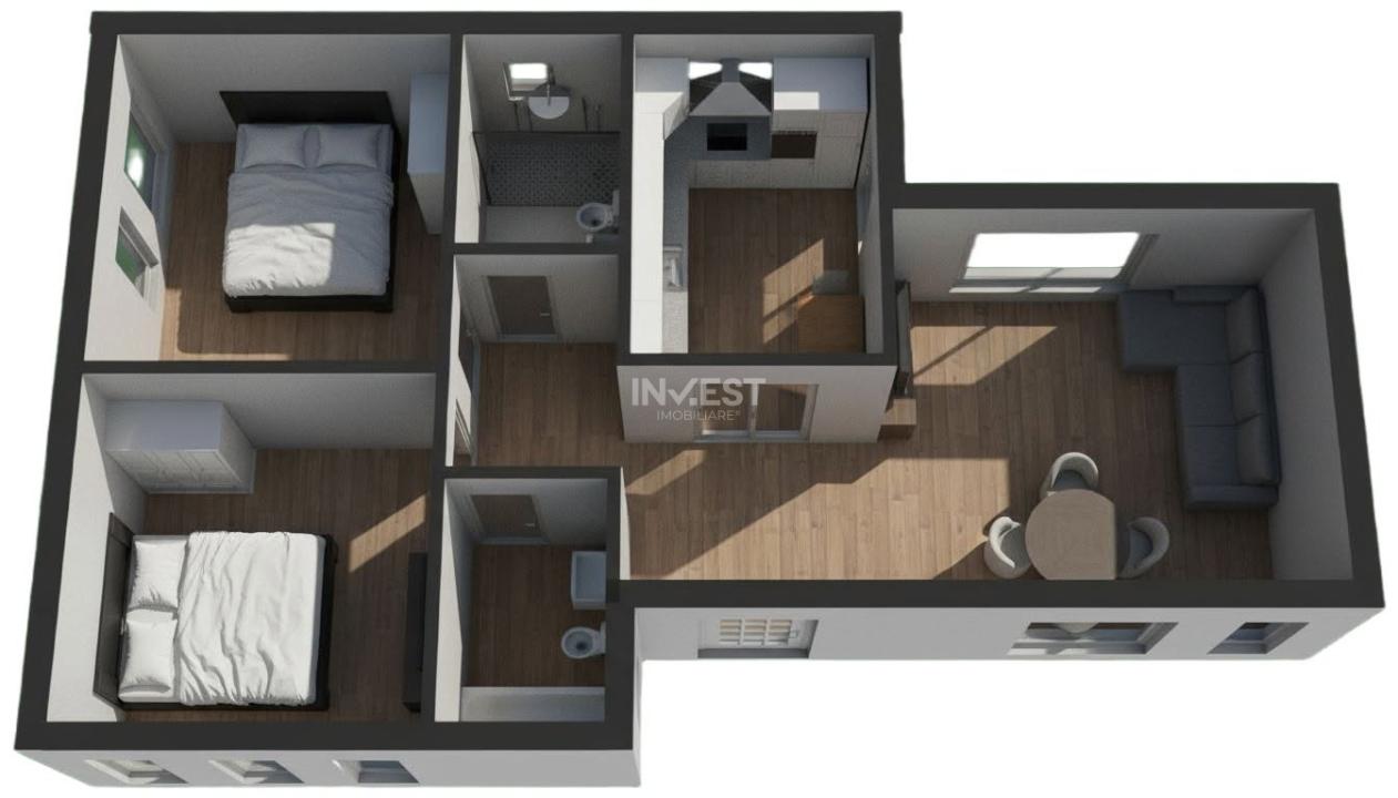 CASA INDIVIDUALA, 3 CAMERE, 400MP TEREN - TLT VOROVESTI- MIROSLAVA - 3