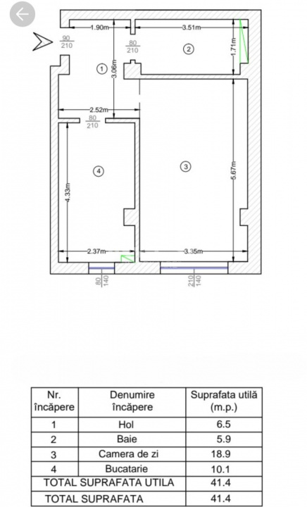 COMISION 0%! INTABULAT! 1 CAMERA DECOMANDAT BLOC NOU - 7