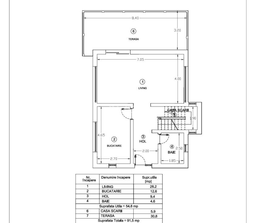Casă individuală cu 4 camere/2 băi zona Bârnova - 3