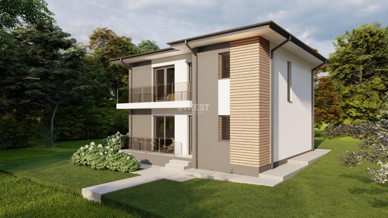 VILA INDIVIDUALA , 4 CAMERE, 2 BAI ,105MP UTILI, ROND TLT VOROVESTI - 1
