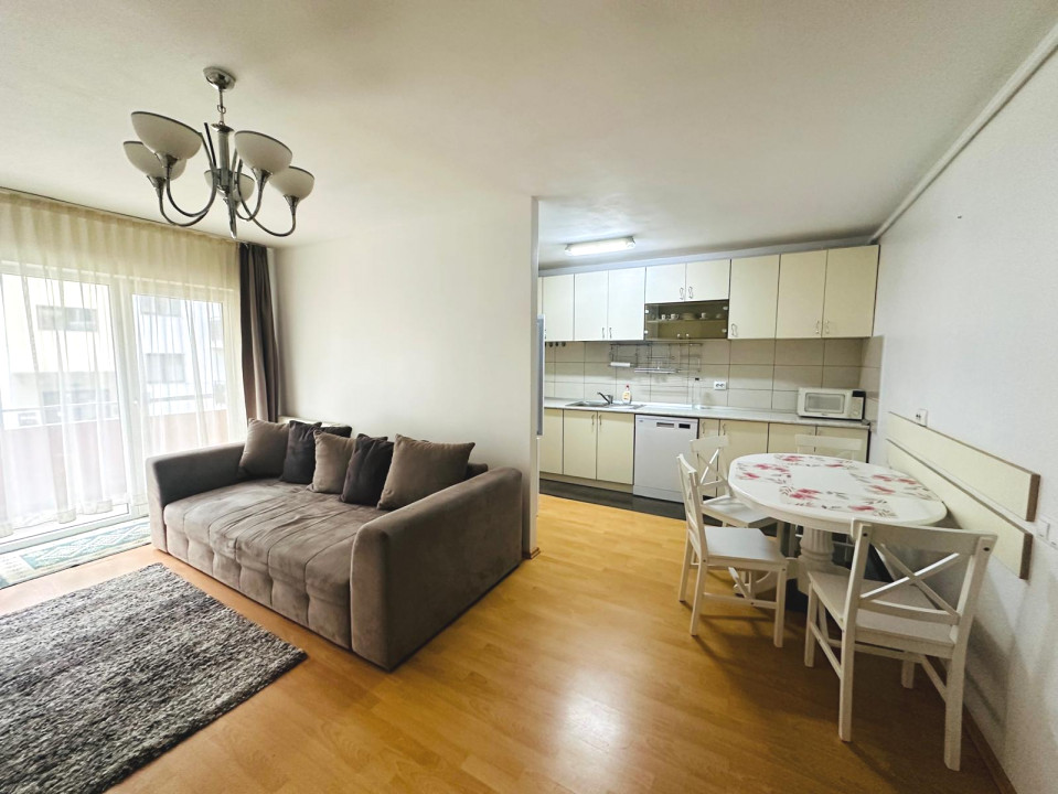 Apartament de 2 camere, 62 mp utili, balcon, parcare, Floresti, Zona Stejarului