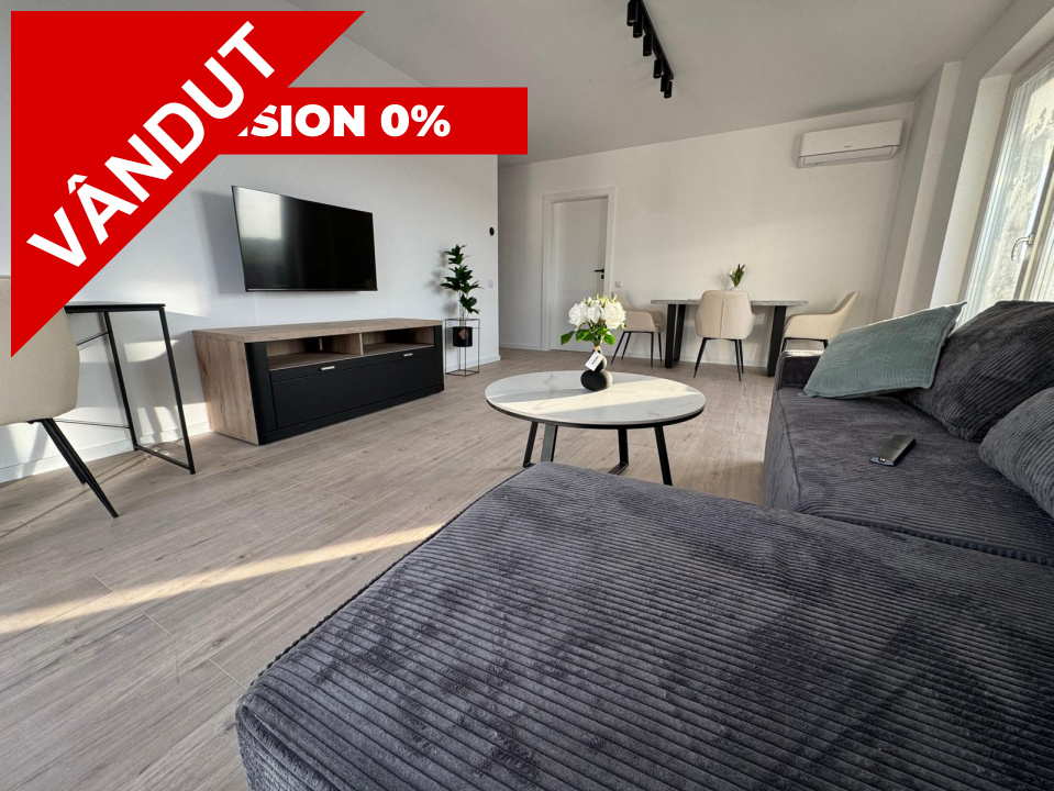 VANDUT!Oferim spre vanzare un apartament decomandat , 2 camere, mobilat!