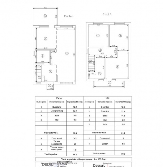 Case cvadruplex, P+1E+Pod, 4 camere —Platoul Beldiman, Valea Lupului/Rediu, Iași - 8