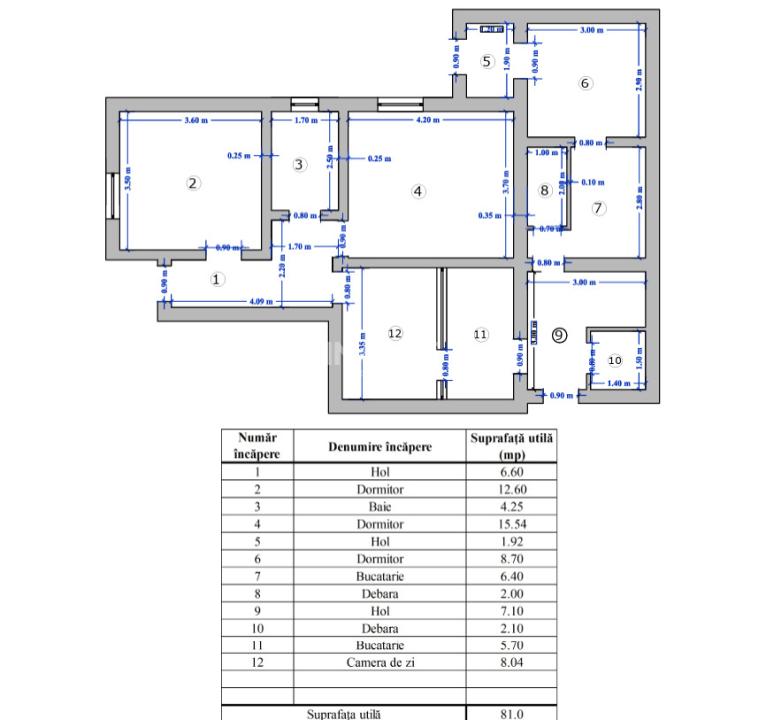 CASA TIP DUPLEX, 81 MP UTILI,  250MP TEREN, LIDL NICOLINA - 15