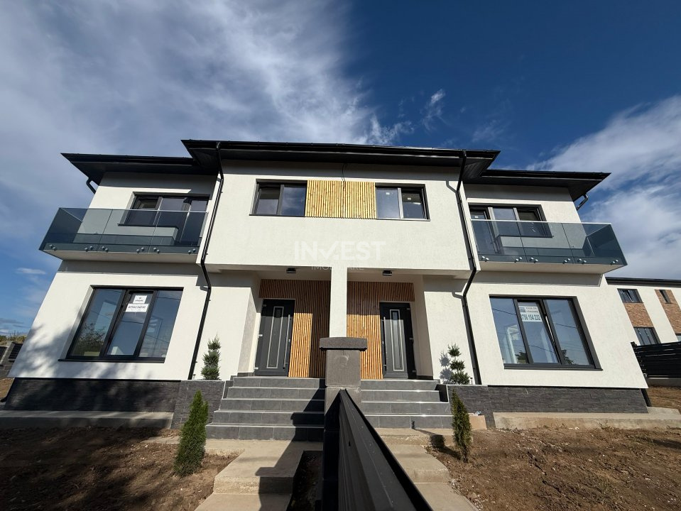 *Casă Modernă FINALIZATĂ* TVA 21% INCLUS - 115 MPU - 4 camere - mutare imediată - 4