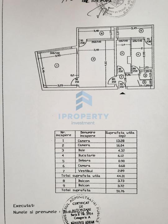 Balcescu | Apartament 2 Camere Galeriile Orizont | Centrala Imobil - fotografie proprietate 11