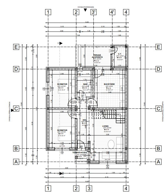 CASA INDIVIDUALA, 3 CAMERE, 400 MP TEREN,CIURBESTI - 13
