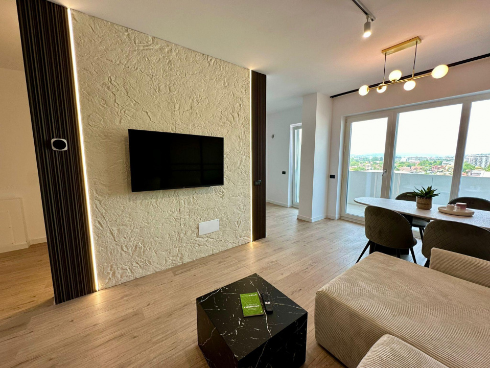 Vandut!Apartament de 2 camere, finisat si mobilat,60 m2, terasa ,Elite Junior
