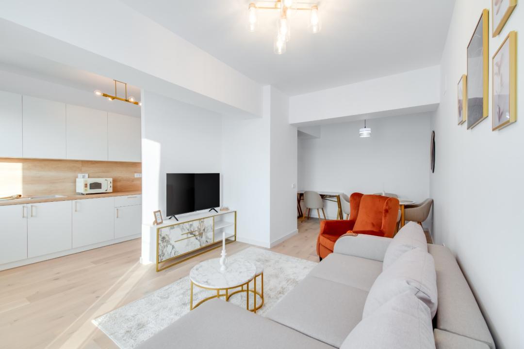 Apartament nou, 2 camere, în First Estates Pipera | Mutare imediată — imaginea 4