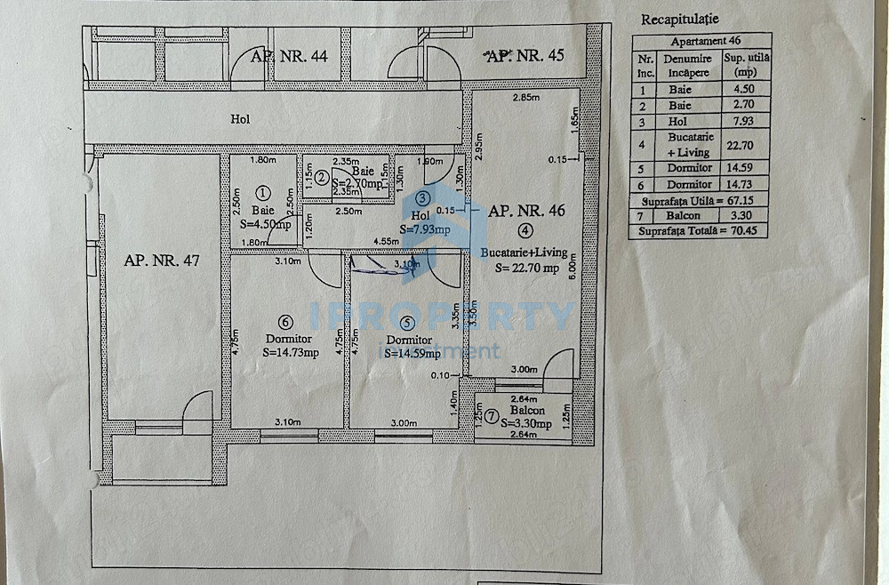 Roșu | 3 Camere | Bloc Nou | Parcare - fotografie proprietate 9