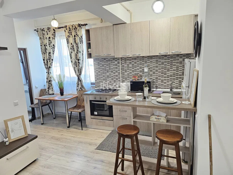 Apartament 2 camere în Concept Residence, complet mobilat și utilat, 450 €/lună - 2