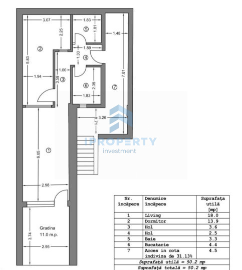 Bucurestii Noi | 2 Camere | Mobilat Cochet | Curte - fotografie proprietate 6