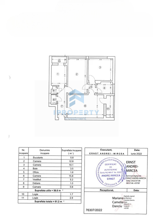 Închiriere Apartament 3 camere în Dorobanti Centrala Imobil Pet Friendly - fotografie proprietate 2