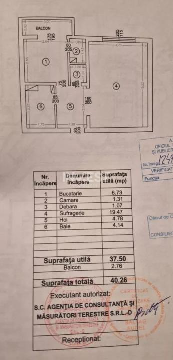 Apartament 1 camera, decomandat, 40 mp - 7