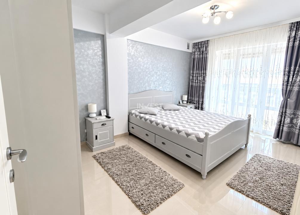 2 camere decomandat, mobilat si utilat, 2 locuri parcare, lift, boxa. - 3