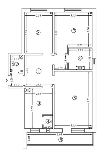 DE VANZARE-APARTAMET 3 CAMERE-DACIA - 5