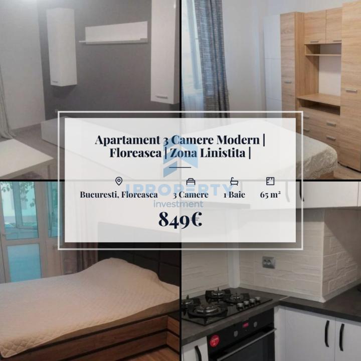 Apartament 3 Camere Modern  | Floreasca | Zona Linistita |  - fotografie proprietate 1